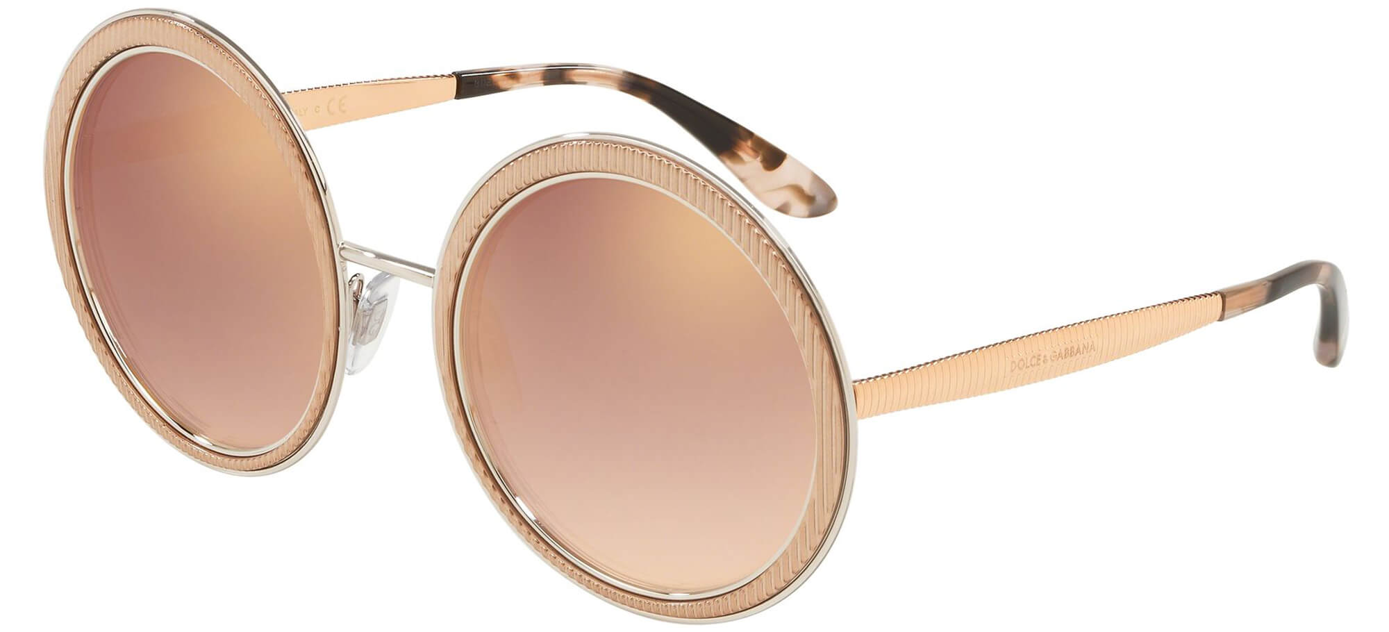 Dolce & GabbanaGROS GRAIN DG 2179Rose Gold/pink Shaded (1298/6F)