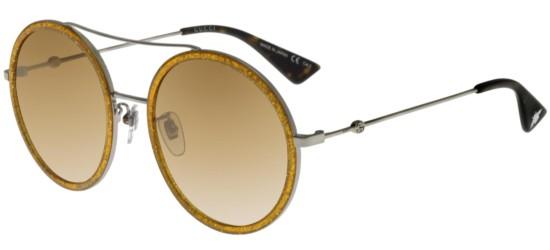GucciGG0061SBeige Silver/brown Shaded (011)