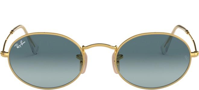 Ray-BanOVAL RB 3547Gold/blue Grey Shaded (001/3M A)