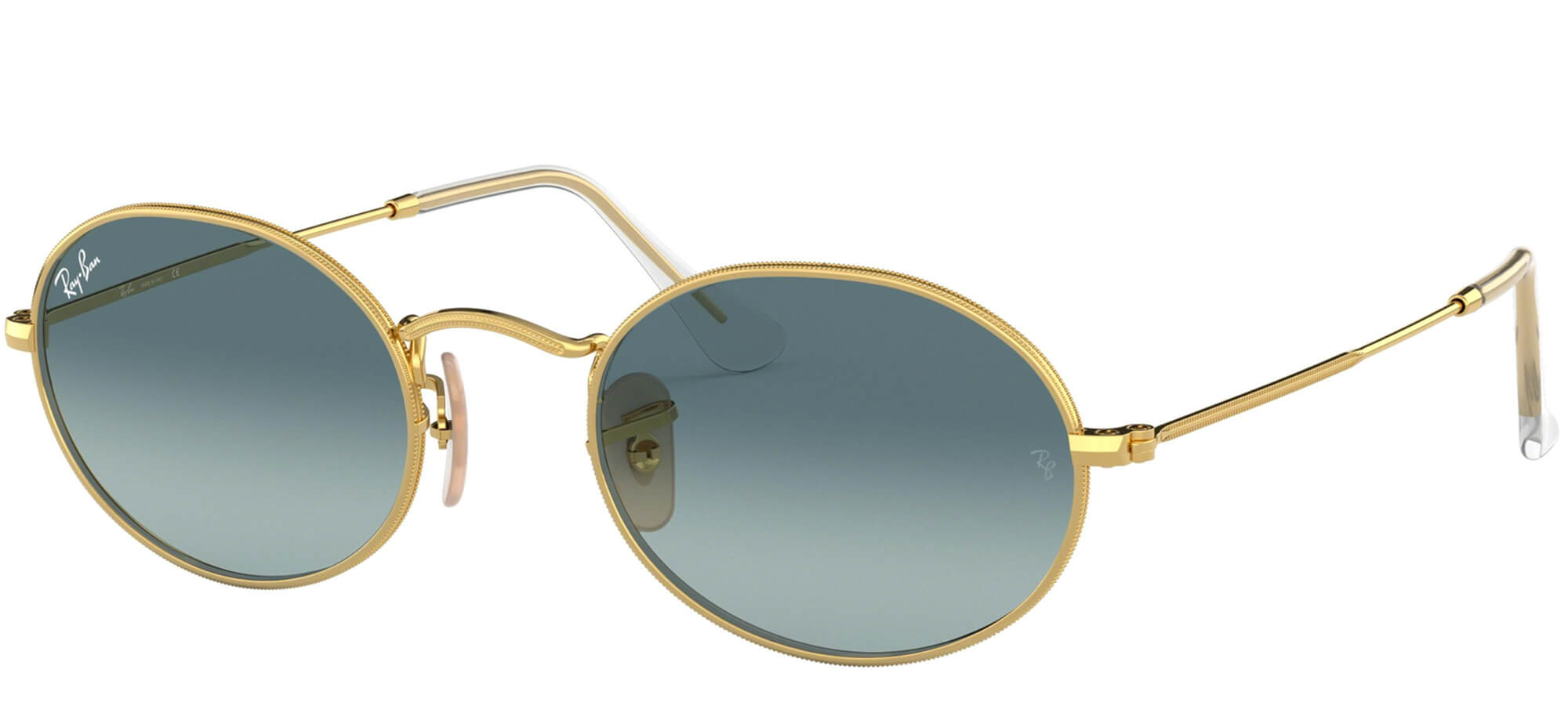 Ray-BanOVAL RB 3547Gold/blue Grey Shaded (001/3M A)