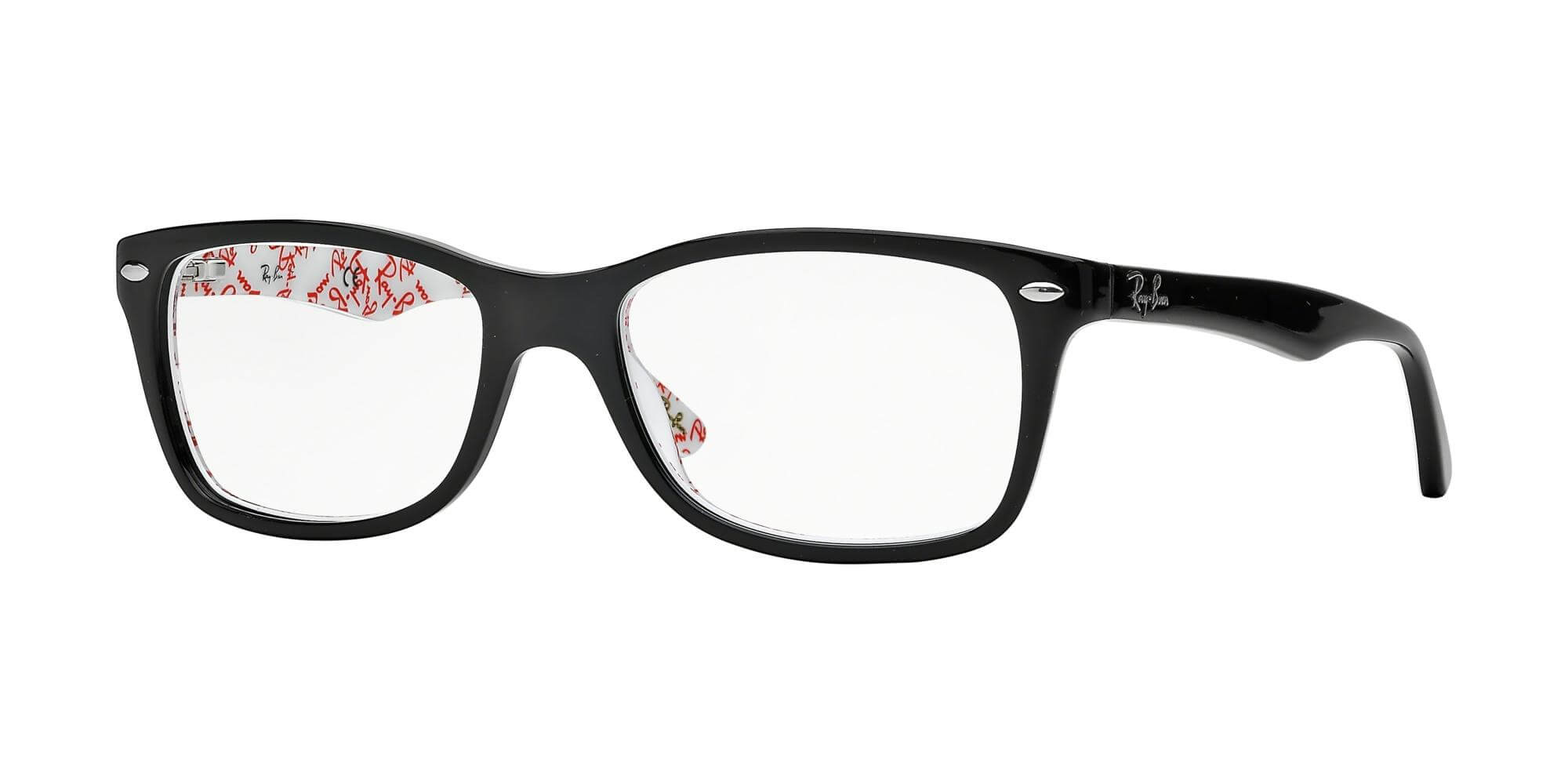 Ray-BanRX 5228Black White Red (5014 A)