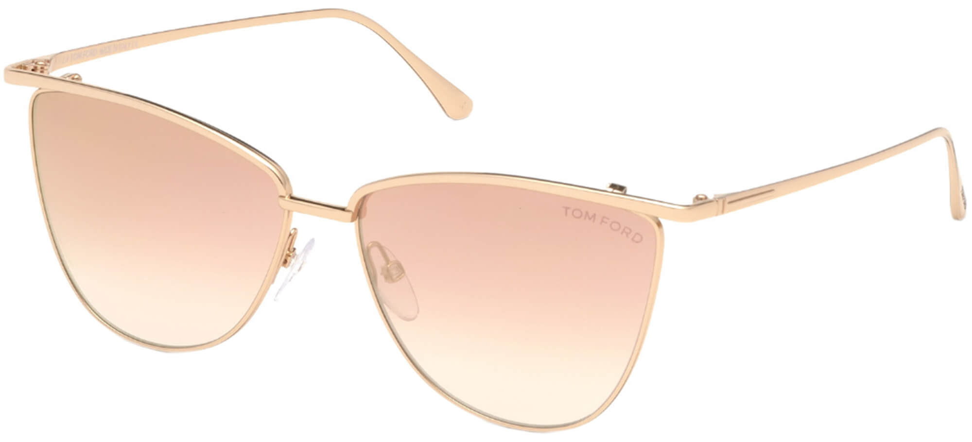 Tom FordVERONICA FT 0684Rose Gold/red Shaded (33T)